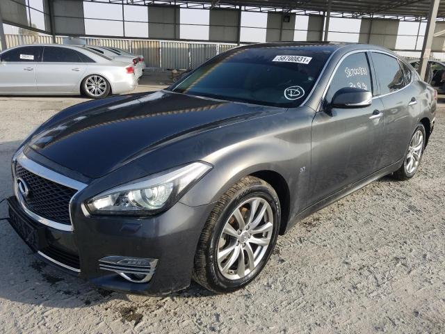 VIN: JNKBY1AP4GM320250 Auction: COPART UAE Lot: 58700831 Location: DUBAI INDUSTRIAL CITY - DUBAI VIN: JNKBY1AP4GM320250 INFI Q70 2016 GRAY Photo 2