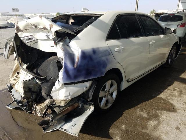 VIN: 6T1BF9FK9DX474692 Auction: COPART UAE Lot: 59229931 Location: DUBAI INDUSTRIAL CITY - DUBAI VIN: 6T1BF9FK9DX474692 TOYOTA CAMRY 2013 WHITE Photo 4