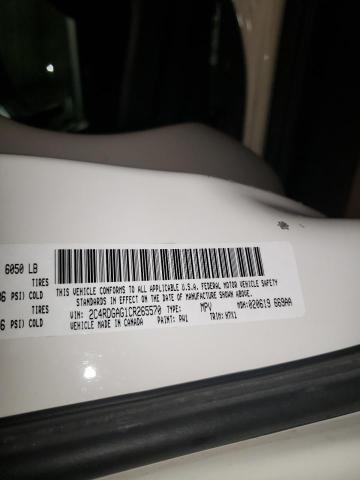 2012 DODGE RAM VAN 2C4RDGAG1CR265570