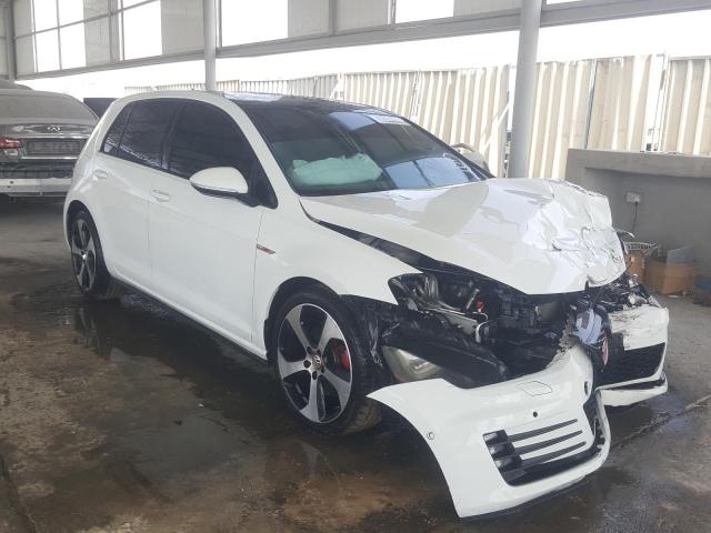 VIN: WVWFK2AU3EW131235 Auction: COPART UAE Lot: 59056921 Location: DUBAI INDUSTRIAL CITY - DUBAI WVWFK2AU3EW131235 VOLKSWAGEN GOLF 2014 WHITE Photo 1