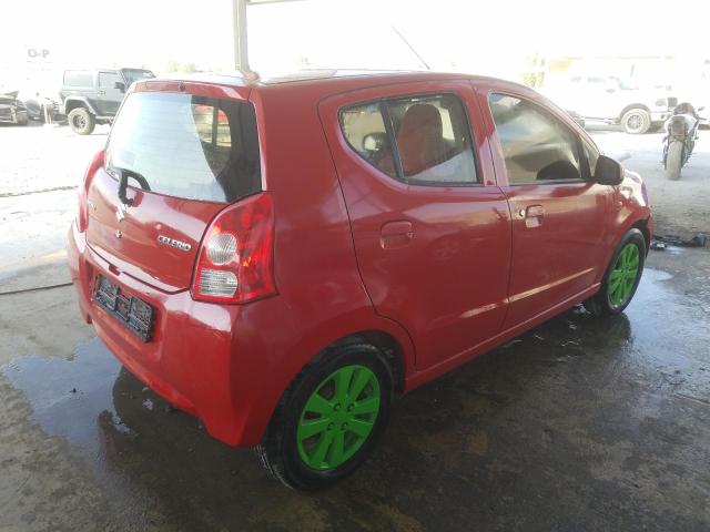 VIN: MA3FC31S8BA359450 Auction: COPART UAE Lot: 58880431 Location: DUBAI INDUSTRIAL CITY - DUBAI MA3FC31S8BA359450 SUZUKI CELERIO 2011 RED Photo 4