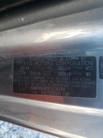 KNAFX6A81E5236144 KIA FORTE EX