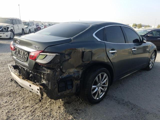 VIN: JNKBY1AP4GM320250 Auction: COPART UAE Lot: 58700831 Location: DUBAI INDUSTRIAL CITY - DUBAI VIN: JNKBY1AP4GM320250 INFI Q70 2016 GRAY Photo 4