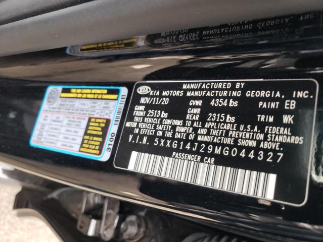 2021 KIA K5 LXS 5XXG14J29MG044327
