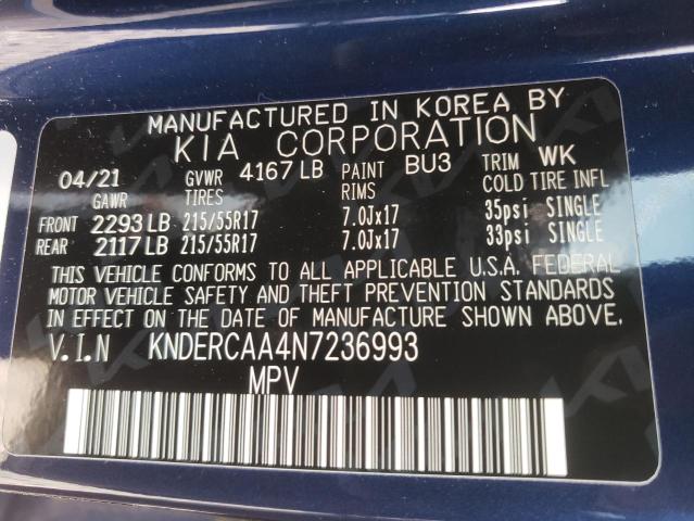 2022 KIA SELTOS EX KNDERCAA4N7236993