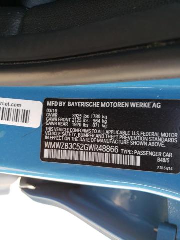2016 MINI COOPER COU WMWZB3C52GWR48866