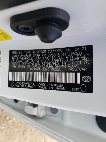 2021 TOYOTA PRIUS SPEC JTDKAMFU0M3148225