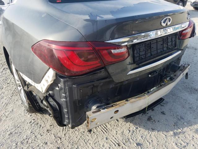 VIN: JNKBY1AP4GM320250 Auction: COPART UAE Lot: 58700831 Location: DUBAI INDUSTRIAL CITY - DUBAI VIN: JNKBY1AP4GM320250 INFI Q70 2016 GRAY Photo 9