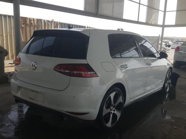 VIN: WVWFK2AU3EW131235 Auction: COPART UAE Lot: 59056921 Location: DUBAI INDUSTRIAL CITY - DUBAI WVWFK2AU3EW131235 VOLKSWAGEN GOLF 2014 WHITE Photo 4