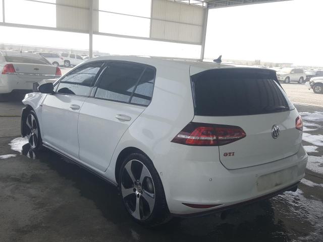 VIN: WVWFK2AU3EW131235 Auction: COPART UAE Lot: 59056921 Location: DUBAI INDUSTRIAL CITY - DUBAI WVWFK2AU3EW131235 VOLKSWAGEN GOLF 2014 WHITE Photo 3