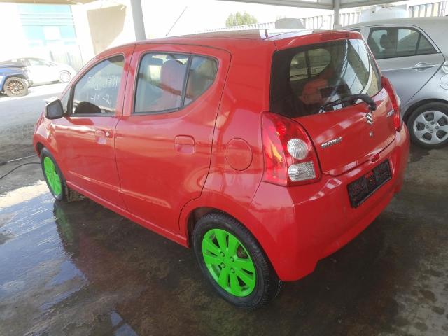 VIN: MA3FC31S8BA359450 Auction: COPART UAE Lot: 58880431 Location: DUBAI INDUSTRIAL CITY - DUBAI MA3FC31S8BA359450 SUZUKI CELERIO 2011 RED Photo 3
