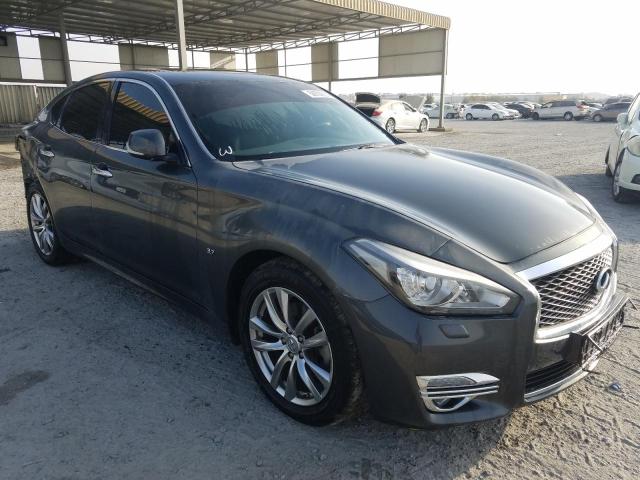 VIN: JNKBY1AP4GM320250 Auction: COPART UAE Lot: 58700831 Location: DUBAI INDUSTRIAL CITY - DUBAI VIN: JNKBY1AP4GM320250 INFI Q70 2016 GRAY Photo 1