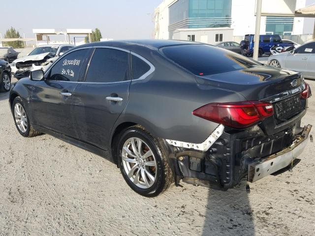 VIN: JNKBY1AP4GM320250 Auction: COPART UAE Lot: 58700831 Location: DUBAI INDUSTRIAL CITY - DUBAI VIN: JNKBY1AP4GM320250 INFI Q70 2016 GRAY Photo 3