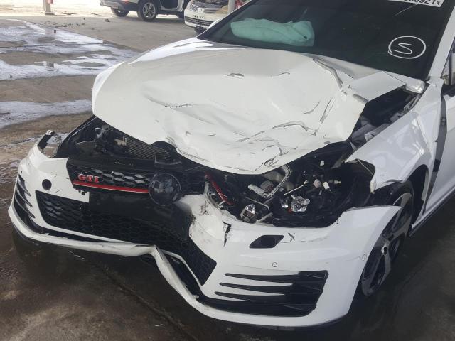 VIN: WVWFK2AU3EW131235 Auction: COPART UAE Lot: 59056921 Location: DUBAI INDUSTRIAL CITY - DUBAI WVWFK2AU3EW131235 VOLKSWAGEN GOLF 2014 WHITE Photo 9