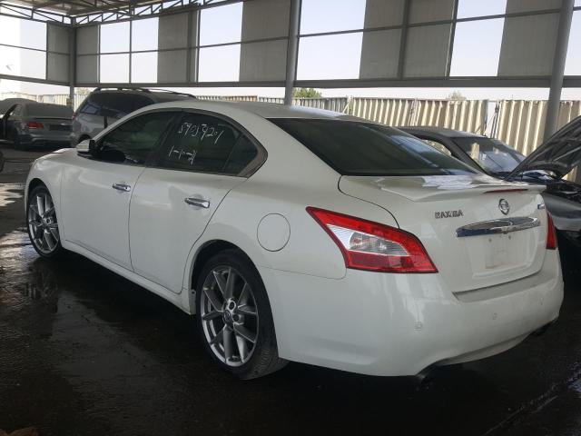 VIN: 1N4AA51E9AC870084 Auction: COPART UAE Lot: 59059201 Location: DUBAI INDUSTRIAL CITY - DUBAI VIN: 1N4AA51E9AC870084 NISSAN MAXIMA 2010 WHITE Photo 3
