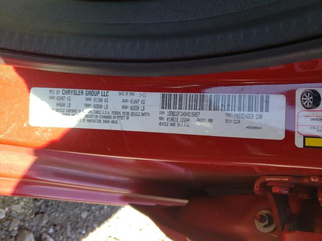 2011 DODGE AVENGER LU 1B3BD2FGXBN515057