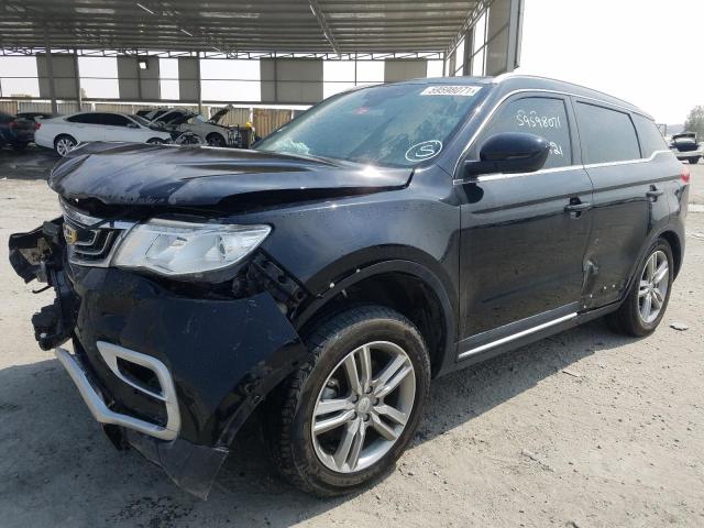 VIN: L6T776KZ2JN405470 Auction: COPART UAE Lot: 59598071 Location: DUBAI INDUSTRIAL CITY - DUBAI VIN: L6T776KZ2JN405470 GEELY EMGRAND X7 2018 BLACK Photo 2