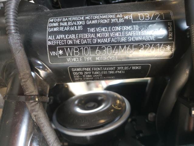 2021 BMW R NINE T P WB10L6304M6E32616