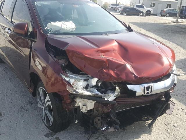 VIN: MRHGM6669GP031345 Auction: COPART UAE Lot: 59056971 Location: DUBAI INDUSTRIAL CITY - DUBAI MRHGM6669GP031345 HONDA CITY 2016 RED Photo 9