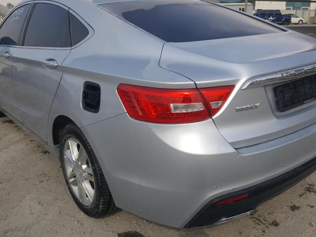 VIN: L6T7964Z4GN003403 Auction: COPART UAE Lot: 59953501 Location: DUBAI INDUSTRIAL CITY - DUBAI VIN: L6T7964Z4GN003403 GEELY EMGRAND 2016 SILVER Photo 10