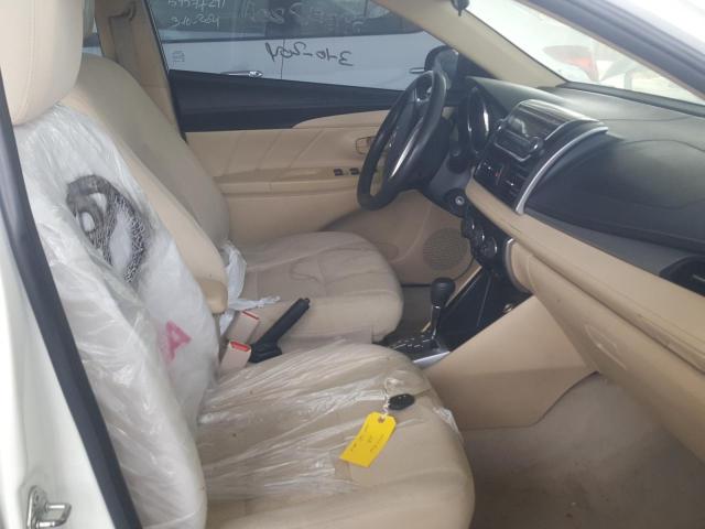VIN: MHFBT9F38F6024742 Auction: COPART UAE Lot: 59578201 Location: DUBAI INDUSTRIAL CITY - DUBAI MHFBT9F38F6024742 TOYOTA YARIS 2015 WHITE Photo 5