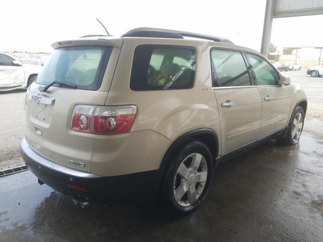 VIN: 1GKEV33778J124925 Auction: COPART UAE Lot: 59953791 Location: DUBAI INDUSTRIAL CITY - DUBAI VIN: 1GKEV33778J124925 GMC ACADIA 2008 GOLD Photo 4