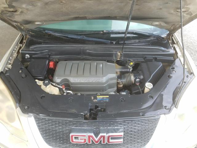 VIN: 1GKEV33778J124925 Auction: COPART UAE Lot: 59953791 Location: DUBAI INDUSTRIAL CITY - DUBAI VIN: 1GKEV33778J124925 GMC ACADIA 2008 GOLD Photo 7