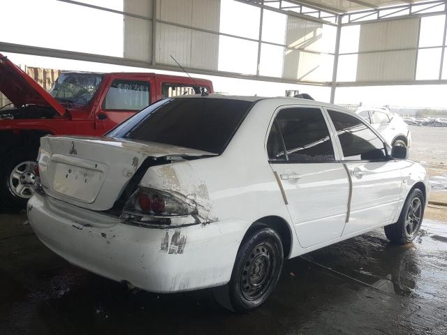 VIN: JMYSRCS1A8U723787 Auction: COPART UAE Lot: 59577191 Location: DUBAI INDUSTRIAL CITY - DUBAI VIN: JMYSRCS1A8U723787 MITSUBISHI LANCER 2008 WHITE Photo 4