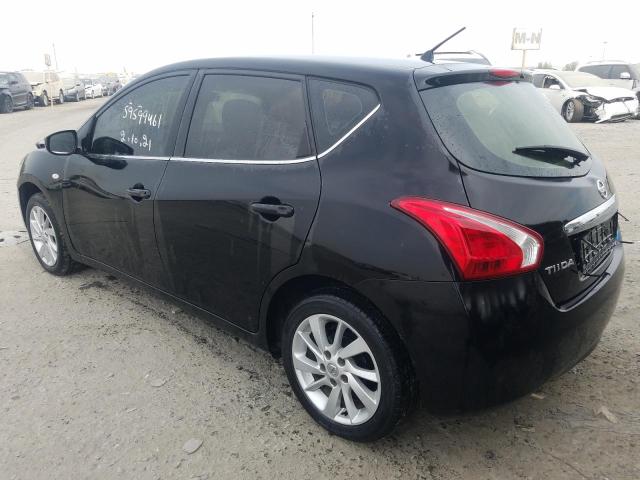 VIN: MNTBC2C96F6007295 Auction: COPART UAE Lot: 59599461 Location: DUBAI INDUSTRIAL CITY - DUBAI MNTBC2C96F6007295 NISSAN TIIDA 2015 BLACK Photo 3