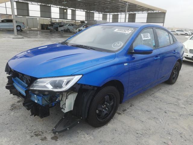 VIN: LSJA36E38LZ016088 Auction: COPART UAE Lot: 59953621 Location: DUBAI INDUSTRIAL CITY - DUBAI VIN: LSJA36E38LZ016088 MG 5 2020 BLUE Photo 2