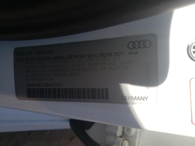 2016 AUDI S6 PREMIUM WAUF2AFC5GN091031