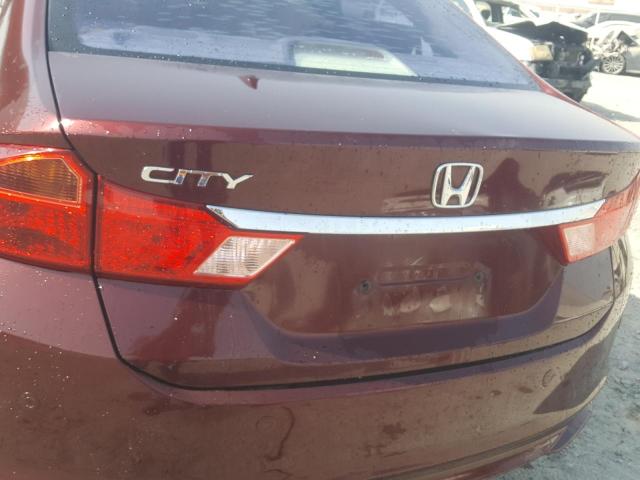 VIN: MRHGM6669GP031345 Auction: COPART UAE Lot: 59056971 Location: DUBAI INDUSTRIAL CITY - DUBAI MRHGM6669GP031345 HONDA CITY 2016 RED Photo 12