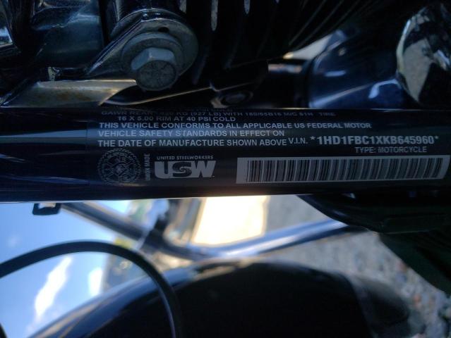 2019 HARLEY-DAVIDSON FLHR 1HD1FBC1XKB645960