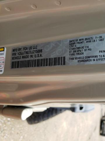 2020 JEEP GLADIATOR 1C6JJTBG7LL215088
