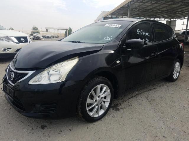 VIN: MNTBC2C96F6007295 Auction: COPART UAE Lot: 59599461 Location: DUBAI INDUSTRIAL CITY - DUBAI MNTBC2C96F6007295 NISSAN TIIDA 2015 BLACK Photo 2