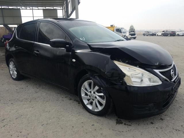 VIN: MNTBC2C96F6007295 Auction: COPART UAE Lot: 59599461 Location: DUBAI INDUSTRIAL CITY - DUBAI MNTBC2C96F6007295 NISSAN TIIDA 2015 BLACK Photo 1