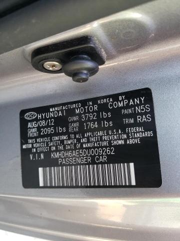 2013 HYUNDAI ELANTRA CO KMHDH6AE5DU009262