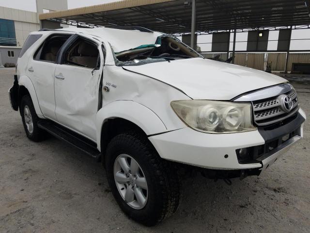 VIN: MHFYU59G597010259 Auction: COPART UAE Lot: 59783631 Location: DUBAI INDUSTRIAL CITY - DUBAI VIN: MHFYU59G597010259 TOYOTA FORTUNER 2009 WHITE Photo 1