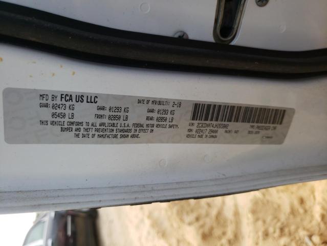 2018 DODGE CHARGER PO 2C3CDXAT4JH265802