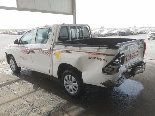 VIN: MR0CX6CD0G0160367 Auction: COPART UAE Lot: 59787151 Location: DUBAI INDUSTRIAL CITY - DUBAI VIN: MR0CX6CD0G0160367 TOYOTA HILUX 2016 WHITE Photo 3
