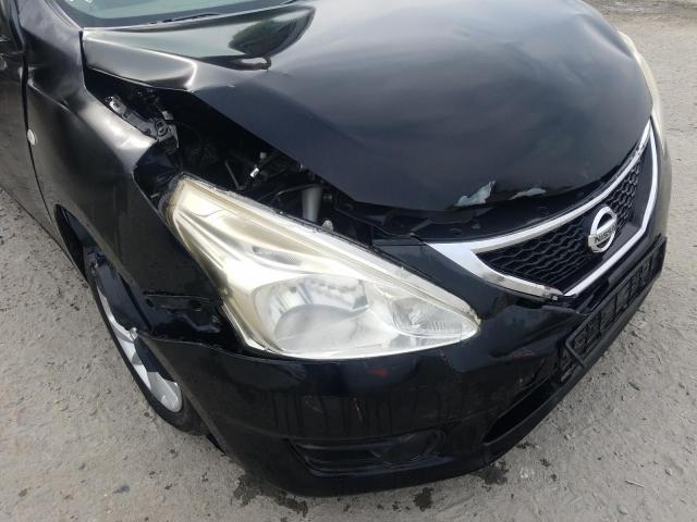 VIN: MNTBC2C96F6007295 Auction: COPART UAE Lot: 59599461 Location: DUBAI INDUSTRIAL CITY - DUBAI MNTBC2C96F6007295 NISSAN TIIDA 2015 BLACK Photo 9