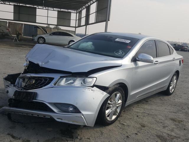 VIN: L6T7964Z4GN003403 Auction: COPART UAE Lot: 59953501 Location: DUBAI INDUSTRIAL CITY - DUBAI VIN: L6T7964Z4GN003403 GEELY EMGRAND 2016 SILVER Photo 2