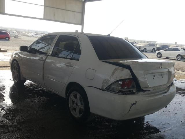 VIN: JMYSRCS1A8U723787 Auction: COPART UAE Lot: 59577191 Location: DUBAI INDUSTRIAL CITY - DUBAI VIN: JMYSRCS1A8U723787 MITSUBISHI LANCER 2008 WHITE Photo 3