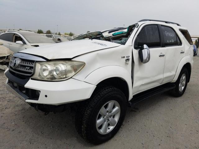 VIN: MHFYU59G597010259 Auction: COPART UAE Lot: 59783631 Location: DUBAI INDUSTRIAL CITY - DUBAI VIN: MHFYU59G597010259 TOYOTA FORTUNER 2009 WHITE Photo 2