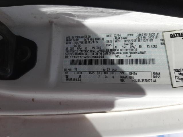2014 FORD E150 1FTNE1EW8EDA66368