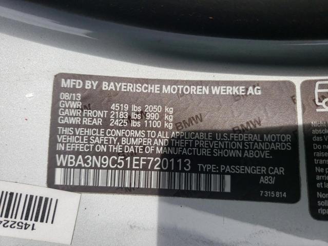 2014 BMW 428 XI WBA3N9C51EF720113