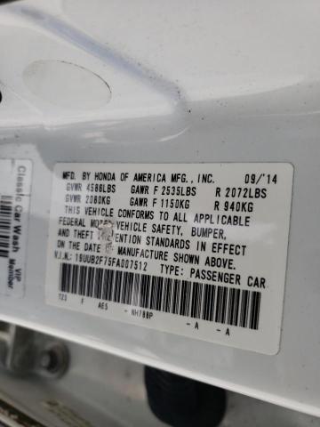 2015 ACURA TLX ADVANC 19UUB2F75FA007512