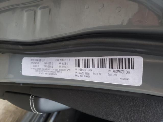 2019 DODGE DURANGO SR 1C4SDJGJ1KC513759