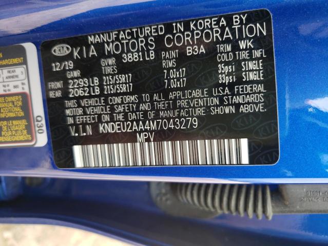 2021 KIA SELTOS S KNDEU2AA4M7043279