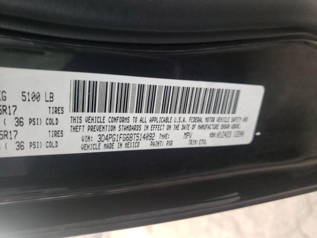2011 DODGE JOURNEY MA 3D4PG1FG6BT514092